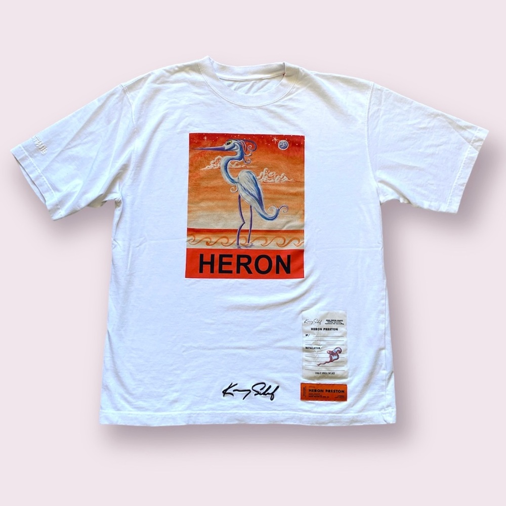 OFFICIAL HERON PRESTON DESIGNER TEE